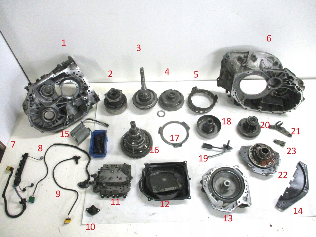 Phedra 807 C8 2.0 HDI Transmission Parts 20TS04 Product image