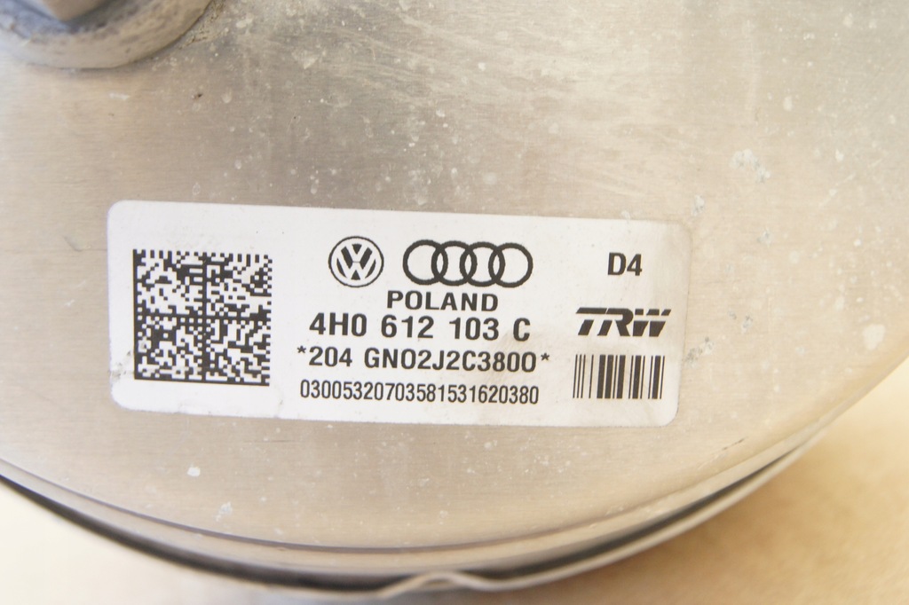 GD AUDI A8 SERVO ΑΝΤΛΙΑ ΦΡΕΝΩΝ 4H0612103C 70km Product image