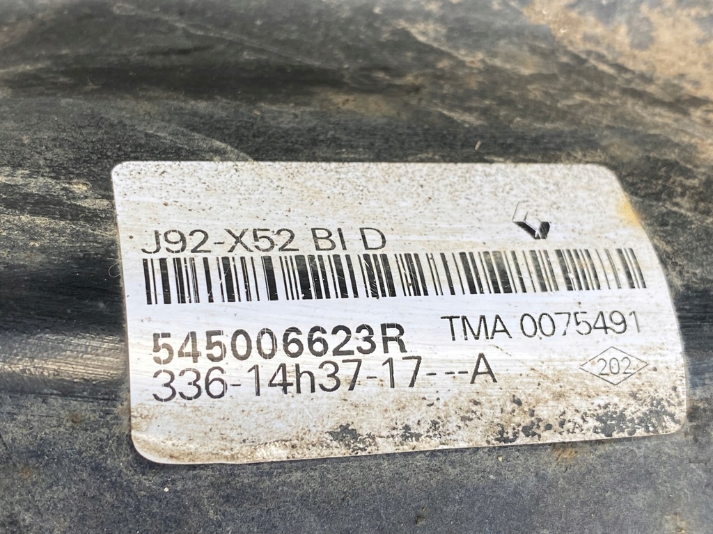 ΔΕΞΙ ΜΠΡΟΣΤΑ ΧΕΙΡΙΣΤΗΡΙΟ DACIA SANDERO II LIFT ORIGINAL 545006623R Product image