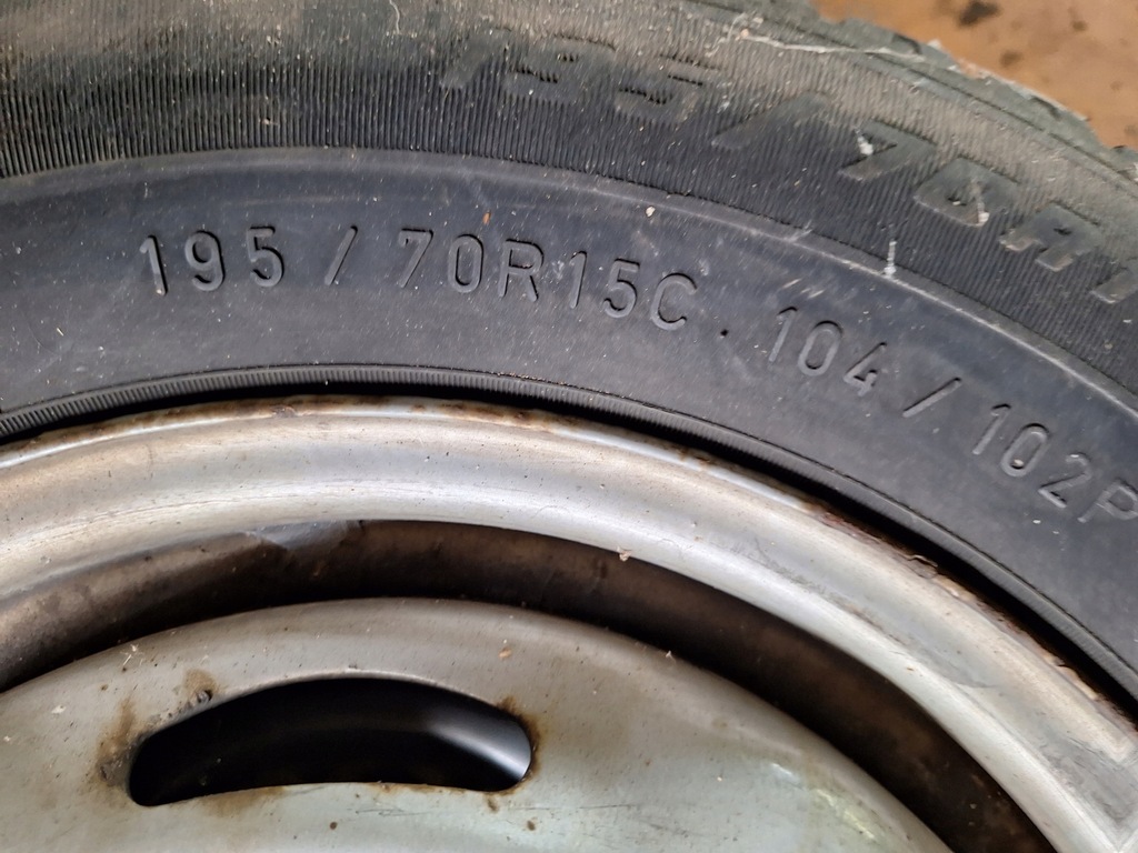 KOŁA FORD TRANSIT 5x160 DĘBICA QUARTET FRIGO 195/70 R15C 6.65 mm Product image