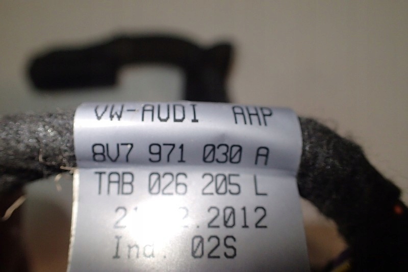 AUDI A3 8V ΚΑΤΑΣΤΡΟΦΗ ΔΕΞΙΑ ΚΑΛΩΔΙΑ ΠΟΡΤΑΣ 8V7971030A Product image