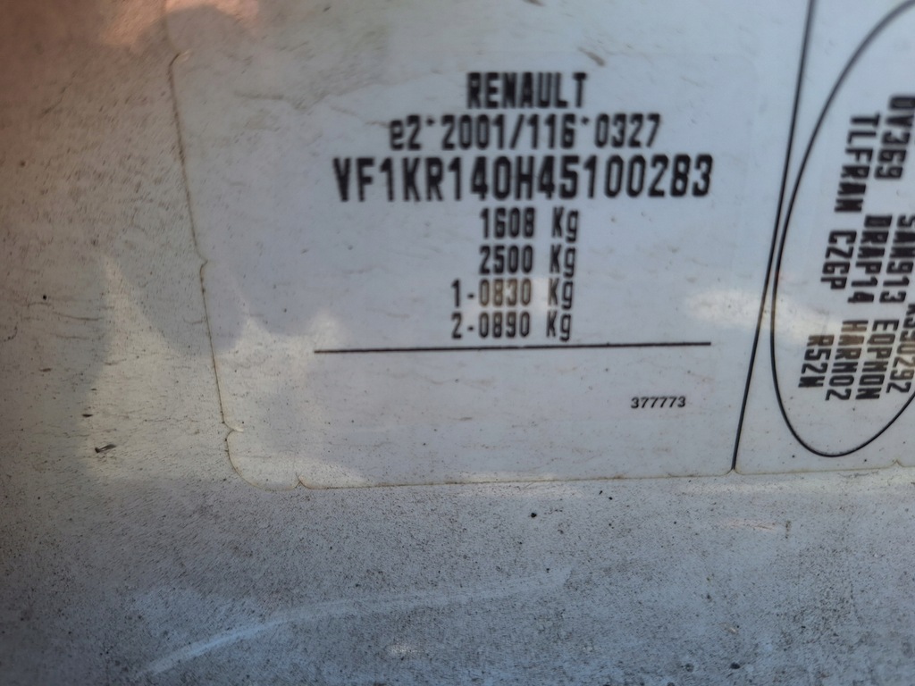 Renault Clio 3 III Modus Washer αριστερά μπροστά Product image
