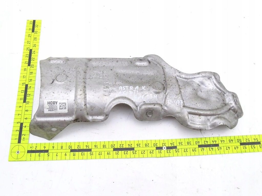 OPEL ASTRA K 15-19 1.6 CDTI DPF CATALYTIC HEAT SHIELD 55488552 Product image