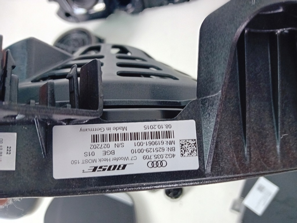 AUDI A6 S6 RS6 4G 4G5 SOUND SYSTEM ΣΕΤ ΗΧΕΙΩΝ BOSE Product image