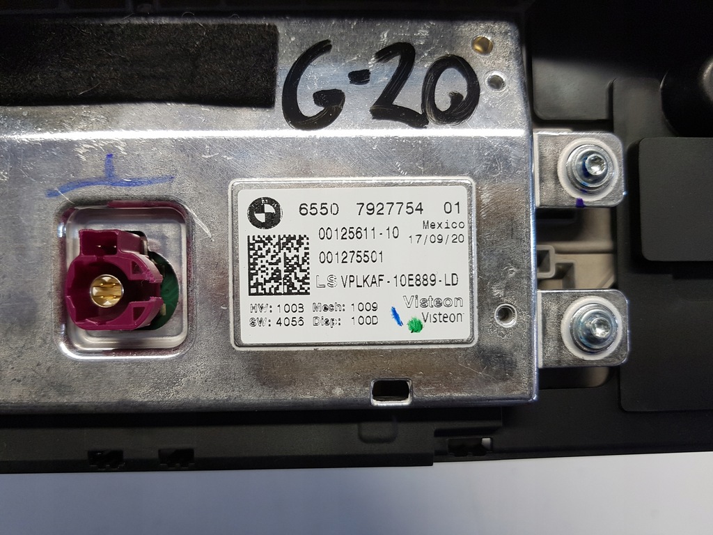 Ένδειξη οθόνης πλοήγησης BMW G20 330e ΗΒ Product image