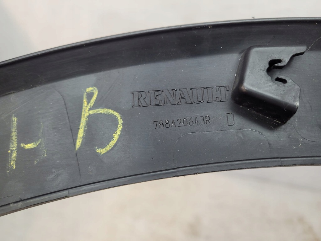 RENAULT CAPTUR I 13-19 ΚΑΛΥΜΜΑ ΣΤΡΙΠ ΦΤΕΡΟ ΔΕΞΙ ΔΕΞΙΟ 788A20643R Product image