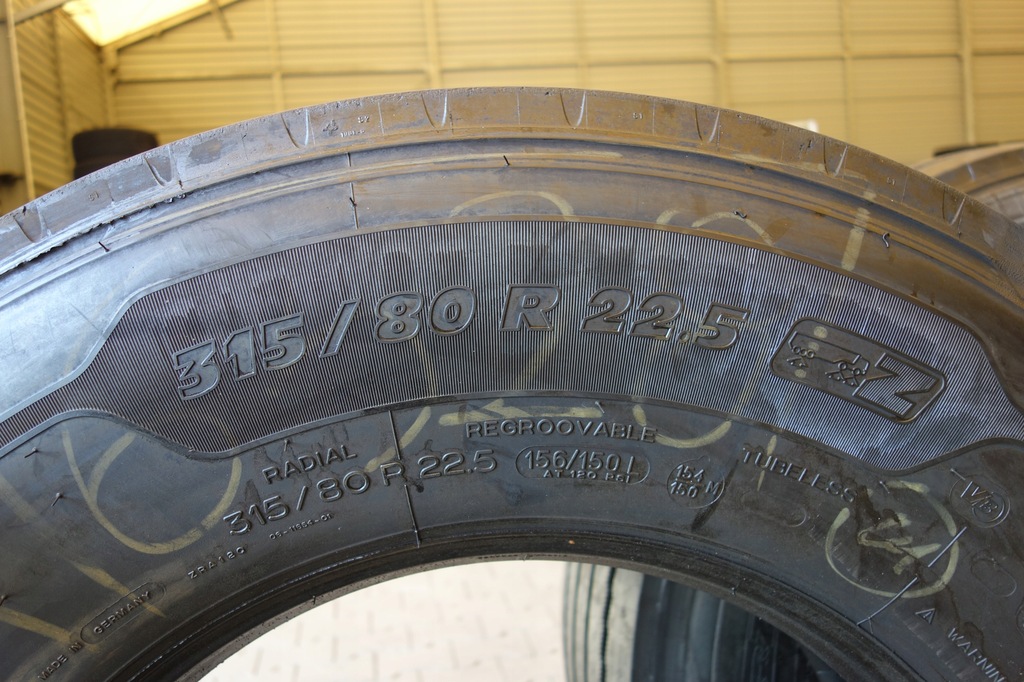 2x 315/80R22.5 Guided Truck ελαστικά Michelin X Line 17/22R 11mm (M24) Product image