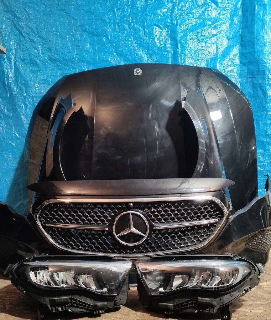 Mercedes W214 E Κατηγορία μπροστινό πλήρες προφυλακτήρα λαμπτήρα μάσκας λαμπτήρα ζώνη ζώνης Product image