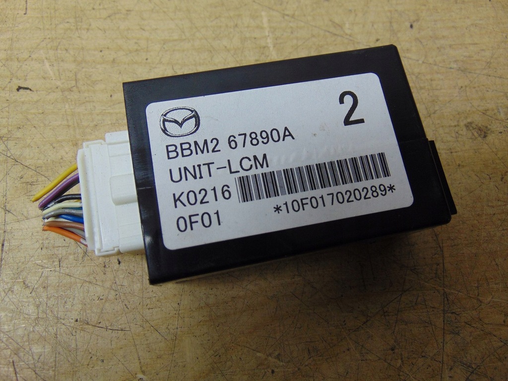 ΜΟΝΑΔΑ ΕΛΕΓΧΟΥ ΦΩΤΙΣΜΟΥ MAZDA 3 BL BBM267890A Product image