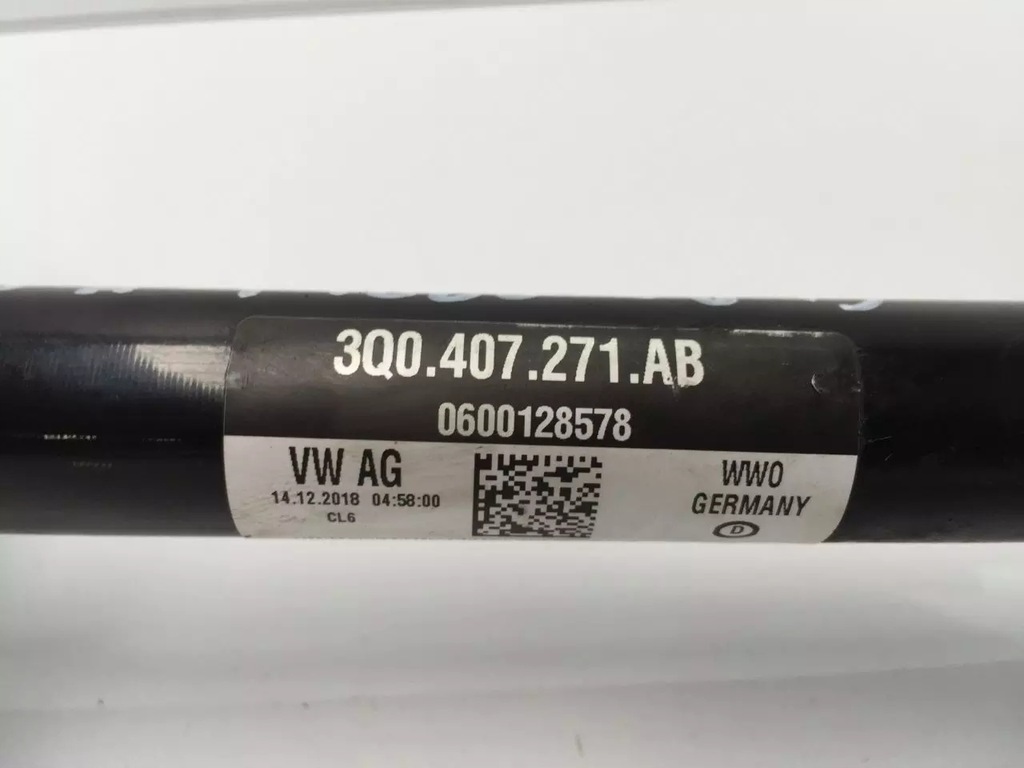 AUDI Q3 83A F3 19 JOINT ΑΡΙΣΤΕΡΟ ΜΠΡΟΣΤΑ 3Q0407271AB Product image