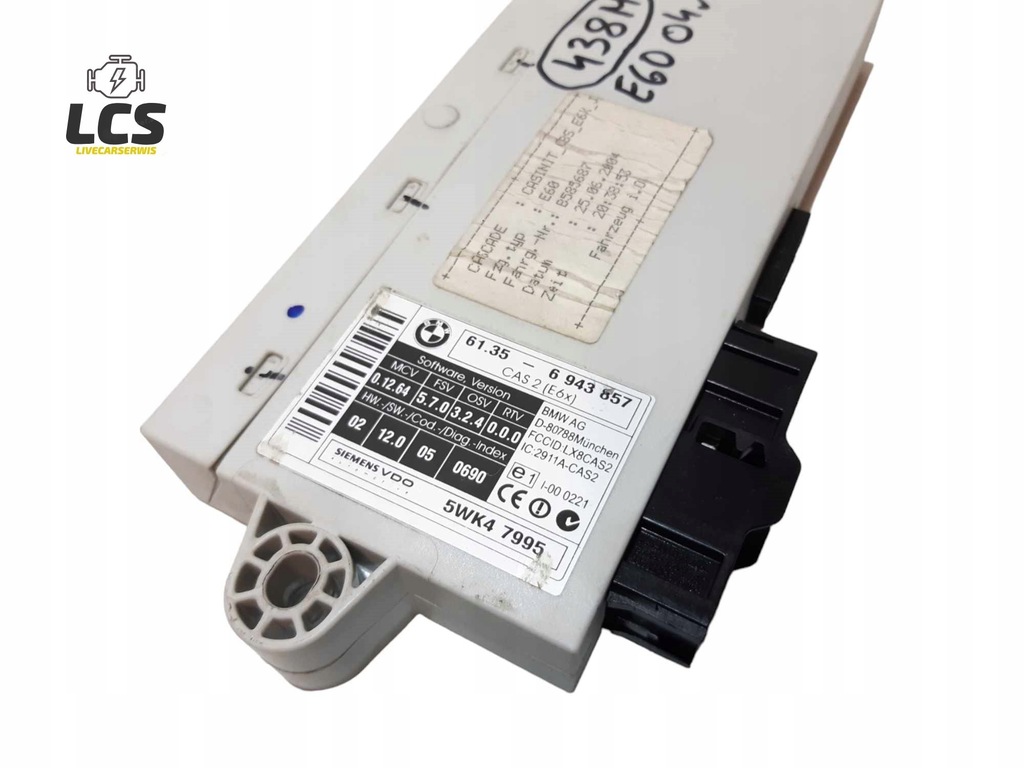 ΜΟΝΑΔΑ ΑΝΕΣΗΣ BMW E60 ΕΛΕΓΧΟΣ 6943857 Product image