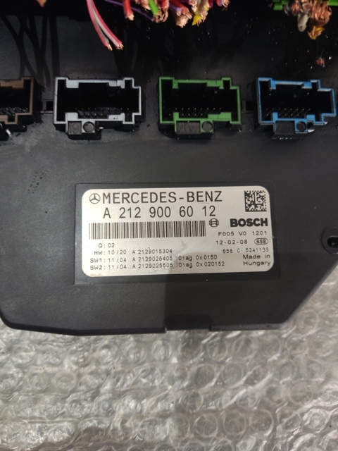 ΜΟΝΑΔΑ ΕΛΕΓΧΟΥ SAM MERCEDES E W212 A2129006012 Product image