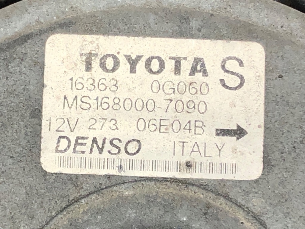 ΑΝΕΜΙΣΤΗΡΑ ΚΛΙΜΑΤΙΣΜΟΥ TOYOTA AVENSIS T25 16363-0G060 2.0 116HP Estate Product image