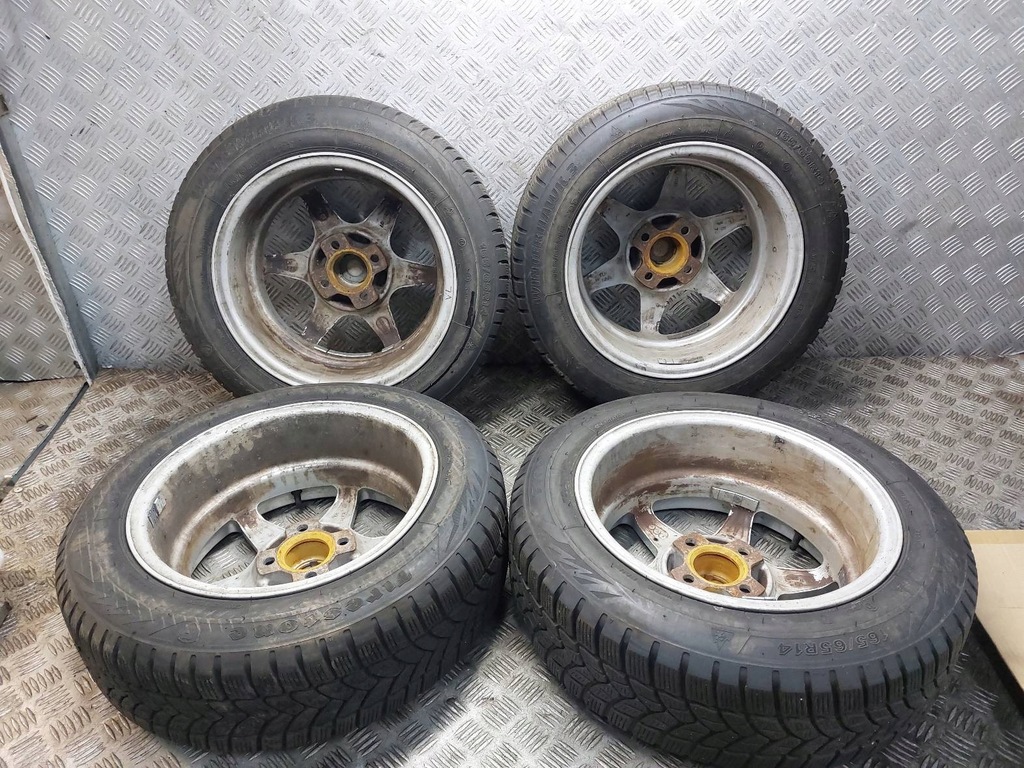 ΧΕΙΜΕΡΙΝΑ ΖΑΝΤΕΣ 4Χ100 6Jx14 ET37 165/65R14 HYUNDAI MAZDA KIA HONDA TOYOTA Product image
