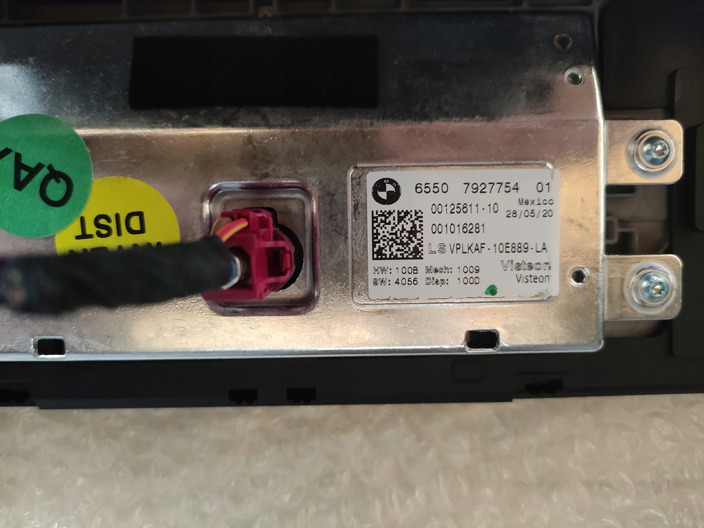 ΟΘΟΝΗ ΠΛΟΗΓΗΣΗΣ BMW G20 G22 7927754 RL Product image