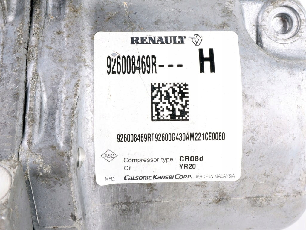 ΣΥΜΠΙΕΣΤΗΣ ΚΛΙΜΑΤΙΣΜΟΥ DACIA LOGAN III SANDERO III 1.0 TCE Product image