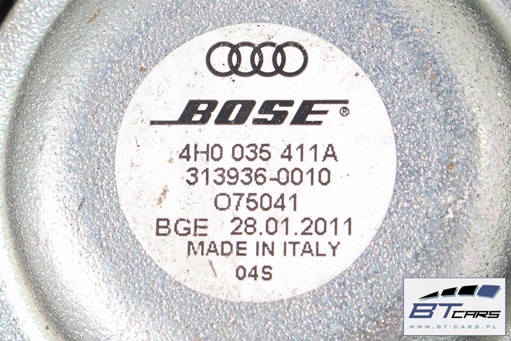 Audi A8 Ηχείο ηχείων + Ενισχυτής 4G0035223B BOSE 4H 4H0 4H035397 4H00 Product image