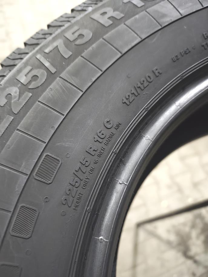 225/75r16C continental 2017 όλα τα ελαστικά 6,5mm 7189 Product image