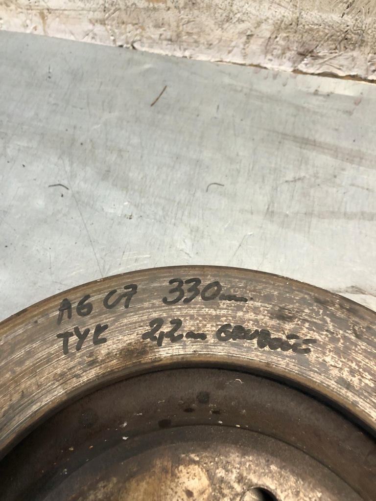Πίσω φρένα Audi A6 C7 Σφιγκτήρες Brembo Discs 330mm μπλοκ αρχικό σετ Product image