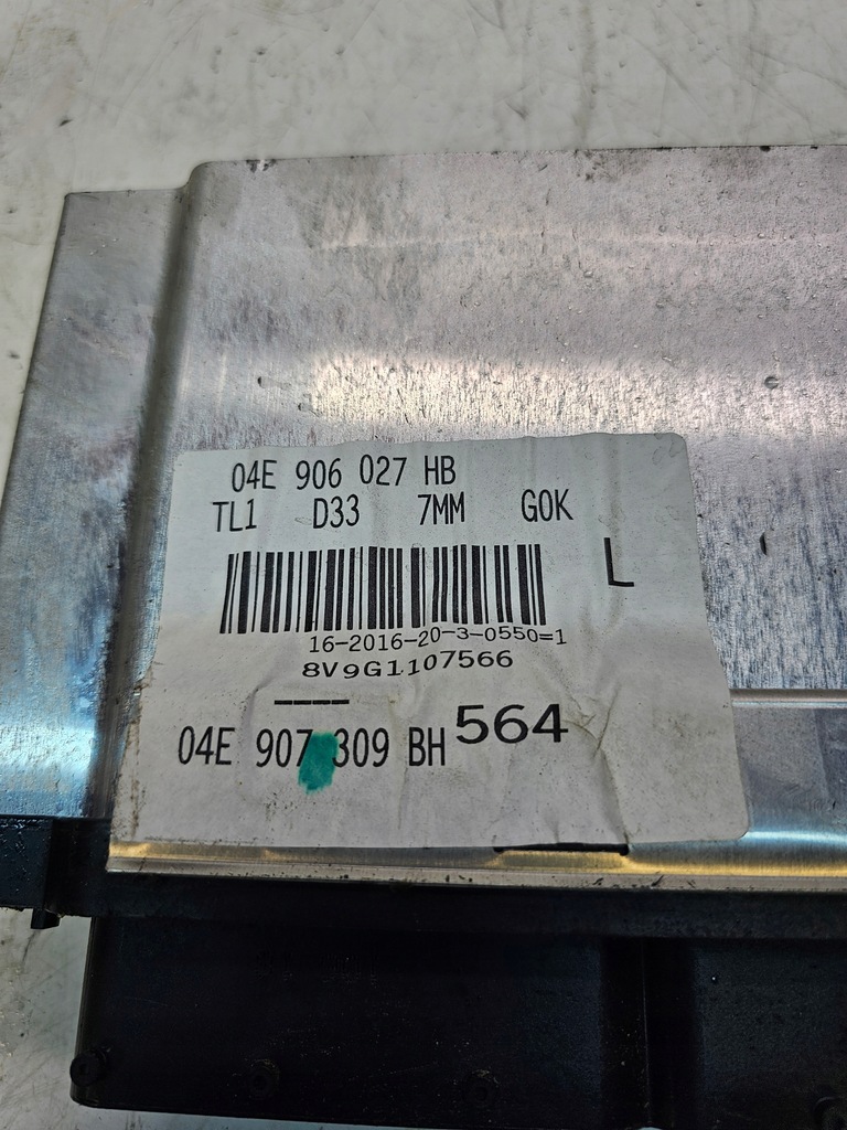 ΕΛΕΓΚΤΗΣ ΚΙΝΗΤΗΡΑ ΥΠΟΛΟΓΙΣΤΗ AUDI A3 8V VW 1.4 TFSI 04E907309BH Product image