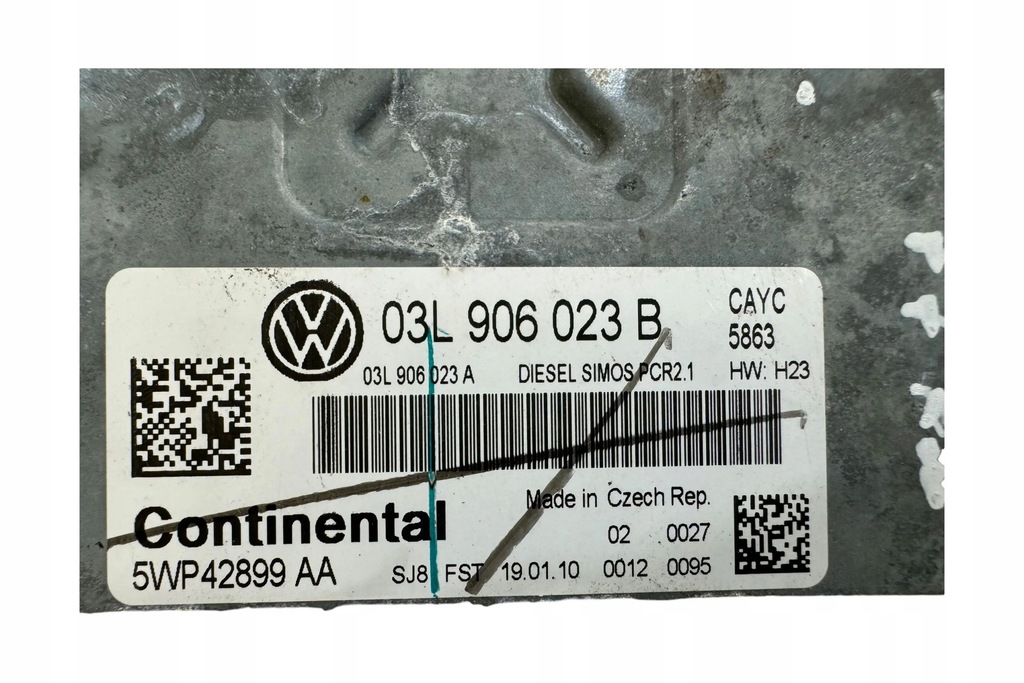 Volkswagen Golf VI 2010 Driver / ECU Module Product image
