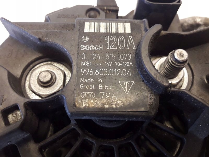 PORSCHE BOXSTER 987, 911 ALTERNATOR 120A Product image