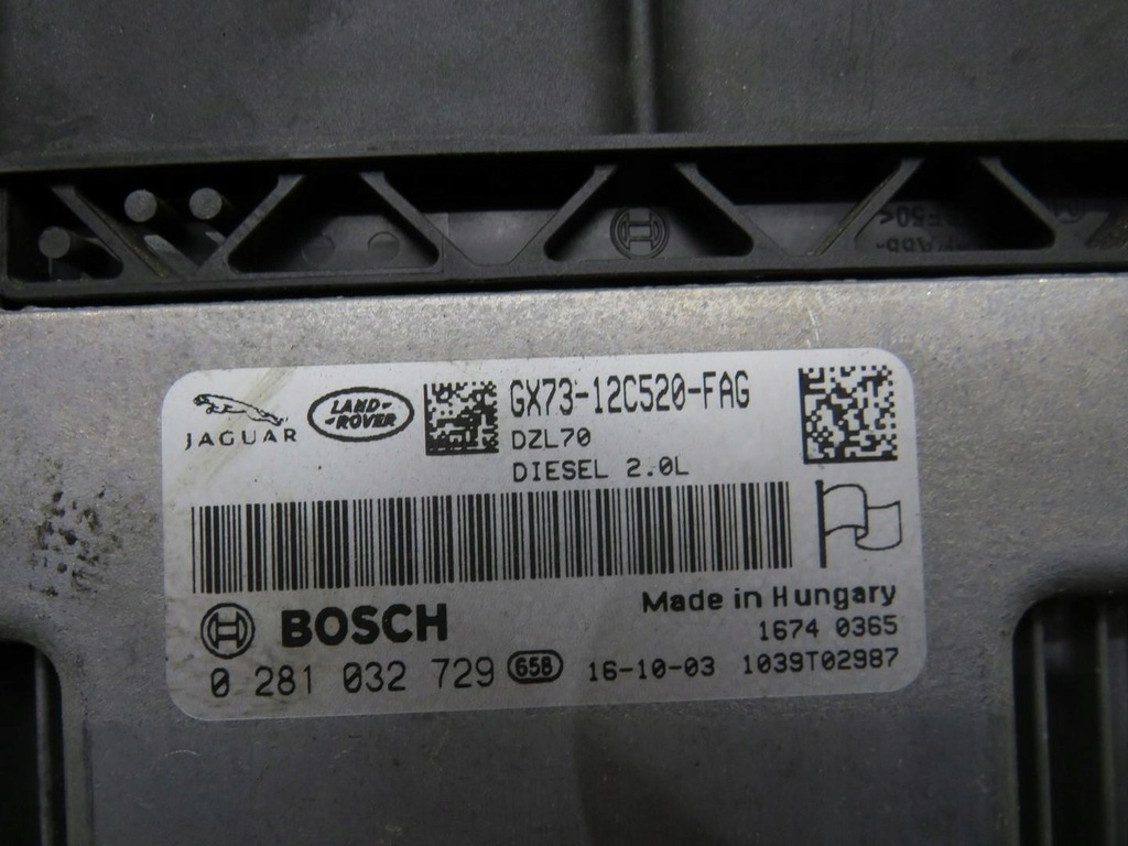 ΚΙΝΗΤΗΡΑΣ ΥΠΟΛΟΓΙΣΤΗΣ JAGUAR XE 2.0 D GX73-12C520-FAG Product image