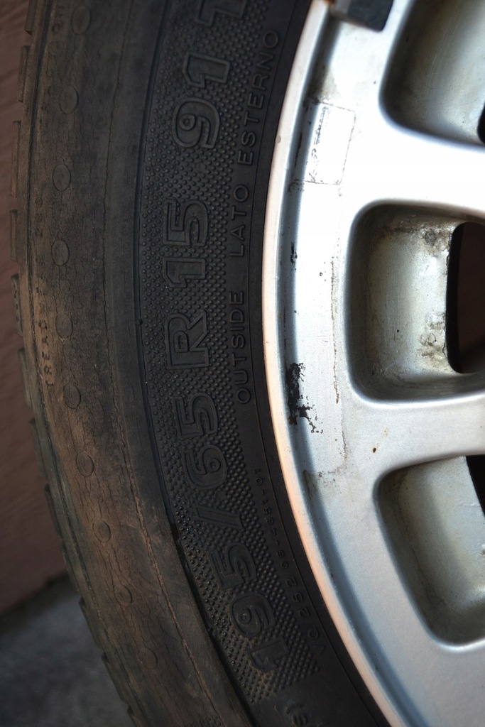SAAB 900 9000 Wheels Rims Original K6 6Jx15 ET33 Product image