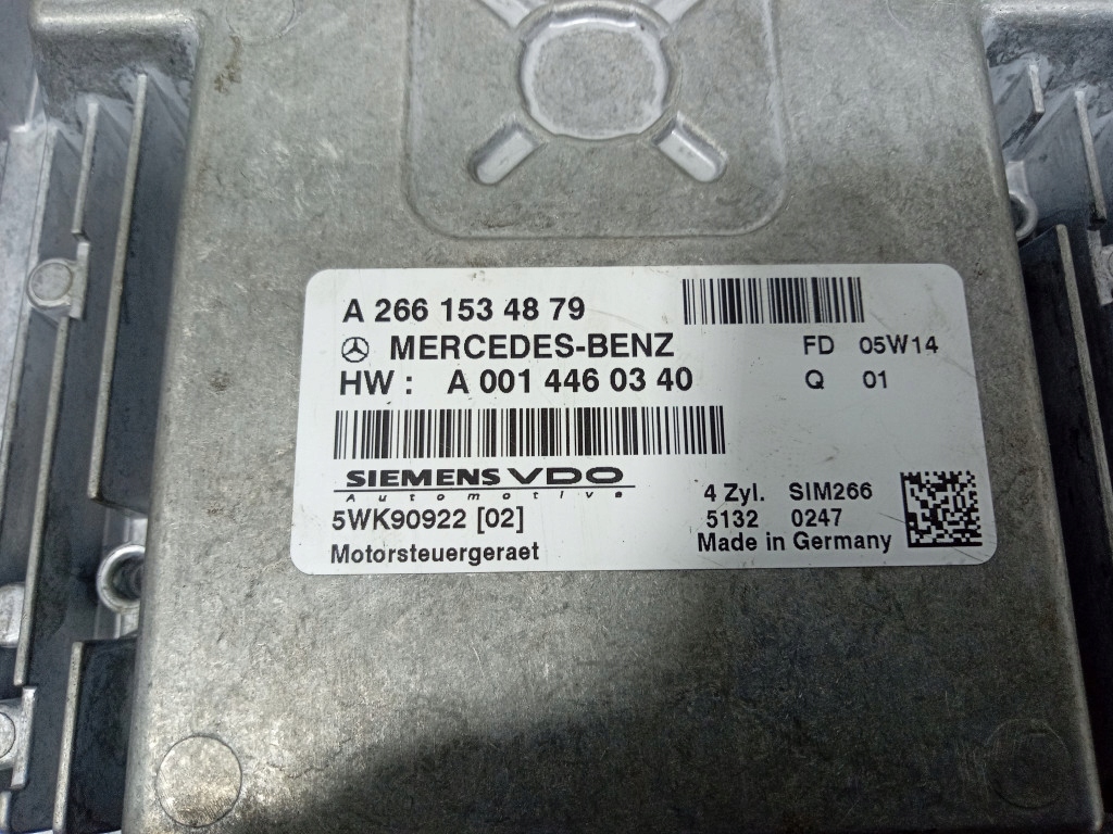 ΕΛΕΓΧΟΣ ΚΙΝΗΤΗΡΑ MERCEDES A CLASS W169 A150 A2661534879 Product image