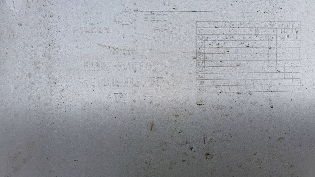 Kia stonic spoiler πίσω προφυλακτήρας Product image