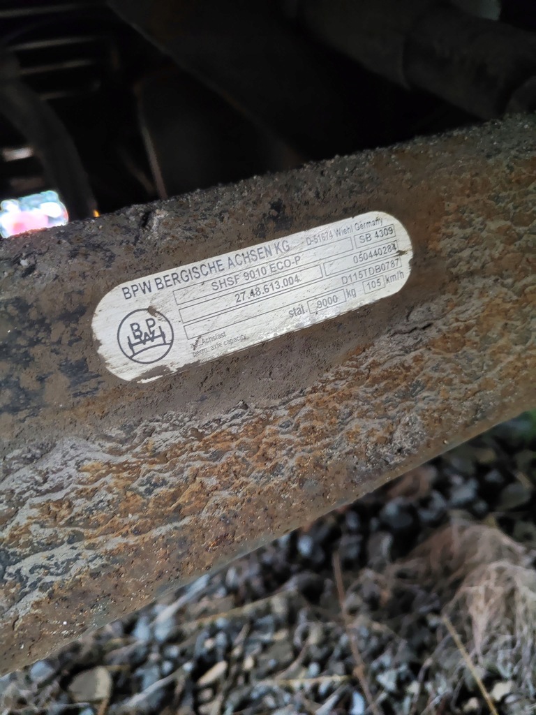 ΤΡΕΪΛΕΡ AXLE BPW ECO PLUS DISCS SHSF 9010 ECO-P SB 4309 27.48.613.004 Product image