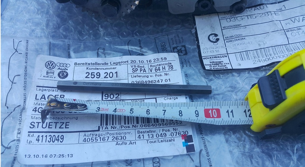 Αντλία λαδιού 2.0 TDI A4 A6 Q5 Passat B6 SHAFT 100mm Product image