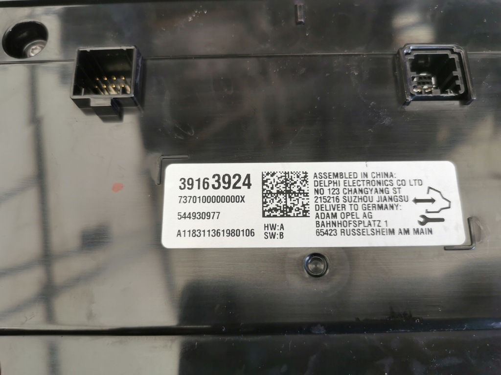 Οθόνη πλοήγησης Opel Insignia B 39163924 Product image