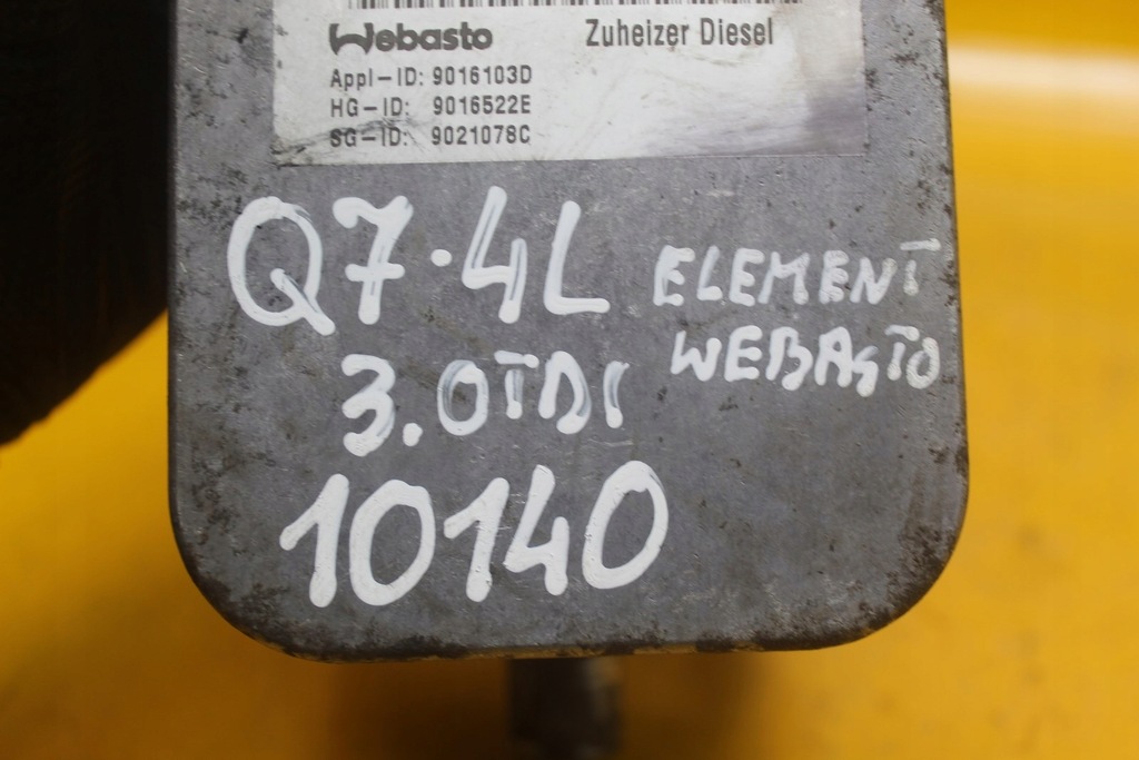 Ψήνουμε Webasto Thermo Top C Diesel 5.0 kW 12V Audi Q7 Bus VW Seat 4L0815071G Product image