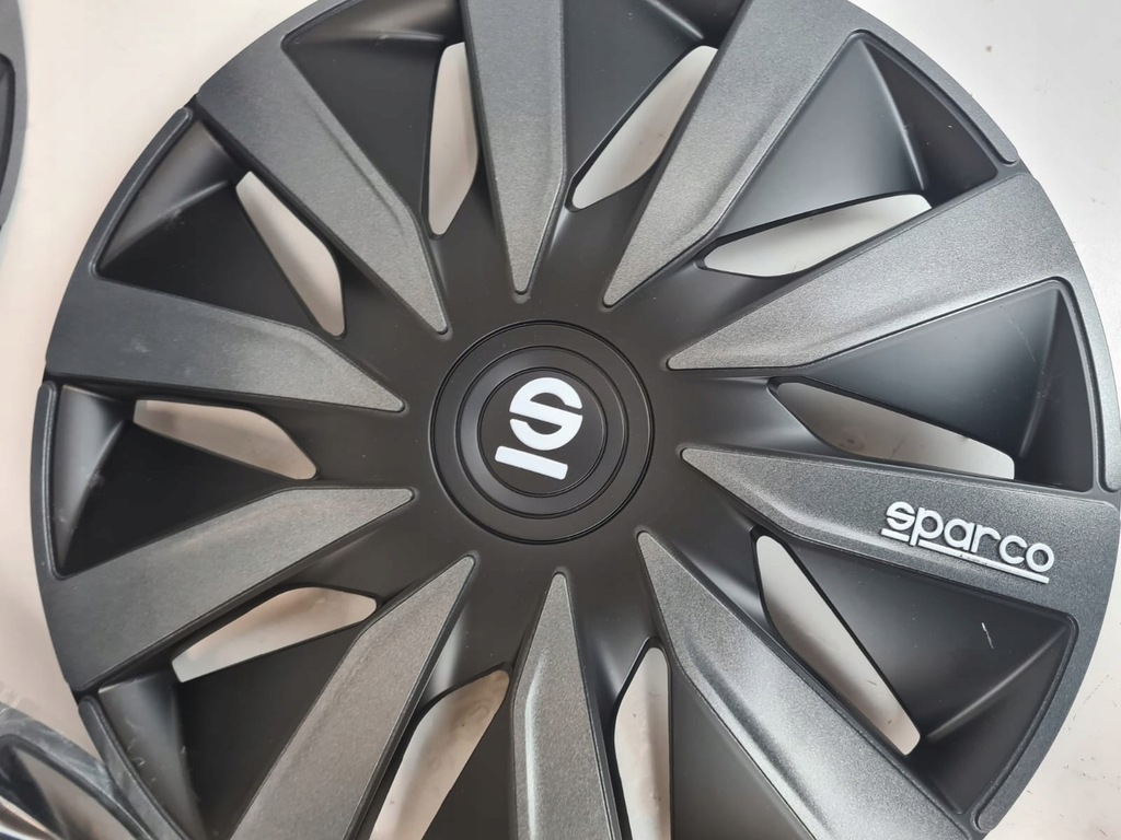 Sparco lazio 16 "hubcaps 3 μαύρο καθολικό Product image