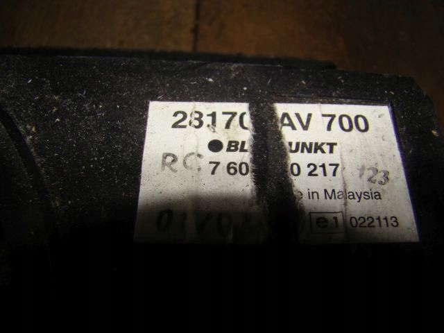 Nissan Primera P12 SUBWOOFER / SUBUFER SPEAKER ORIGINAL Product image