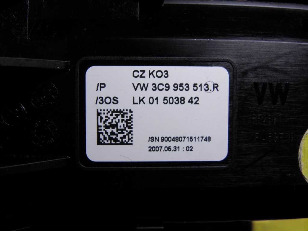 VW PASSAT B6 // ΔΙΑΚΟΠΤΗΣ CRUISE CONTROL 3C9953513R Product image