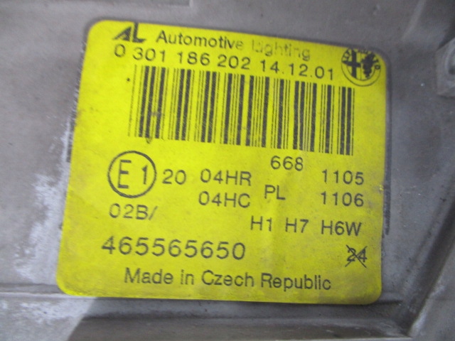 ALFA ROMEO 147 ΚΑΙ ΔΕΞΙΟΣ ΠΡΟΦΟΡΟΣ, ΜΠΡΟΣΤΙΝΟΣ ΦΩΤΙΣΤΙΚΟΣ, ΠΡΩΤΟΤΥΠΟ Product image