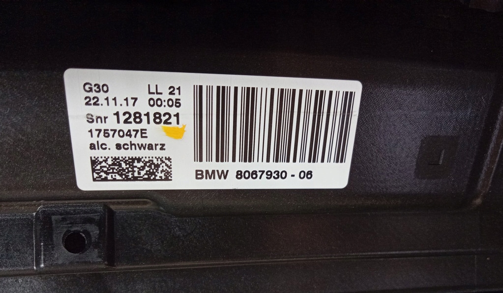 BMW G30 5 SUN ROOF 8067930 Product image