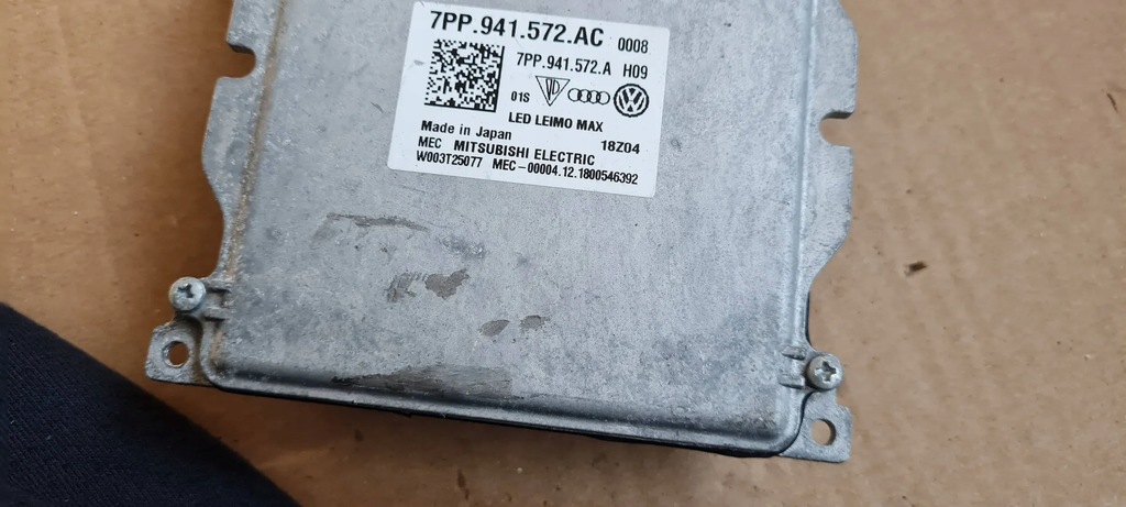 Q5 80A LED Converter Front Lamp 7pp941572ac VW Audi Product image
