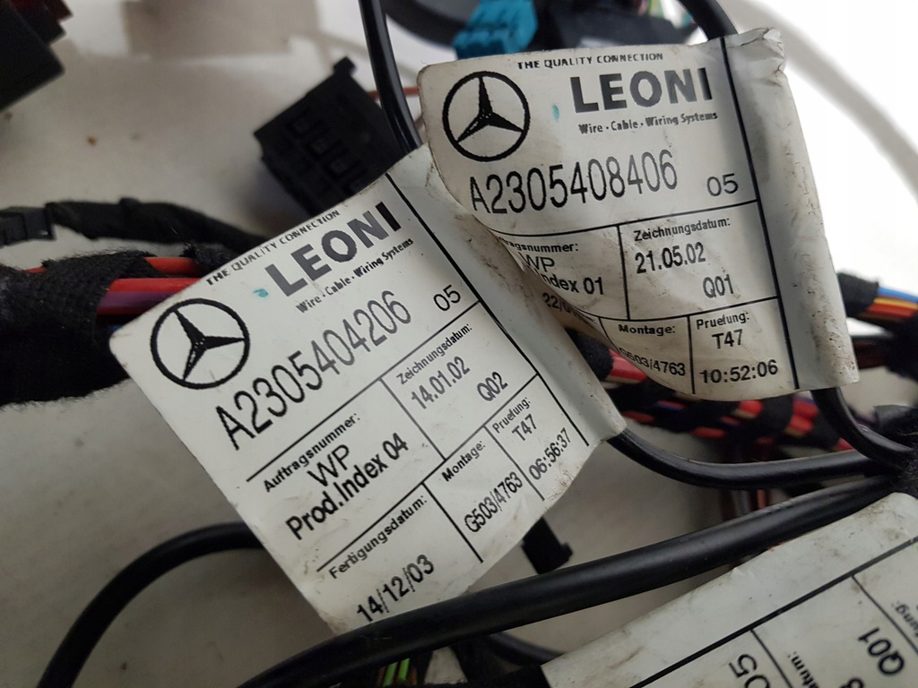 ΜΟΝΑΔΑ ΜΠΑΤΑΡΙΑΣ ΚΑΛΩΔΙΑ ΚΟΡΜΟΥ MERCEDES SL R230 W230 2305400945 Product image