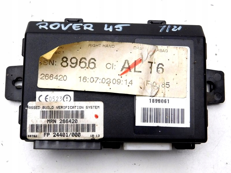 J/21 ROVER 45 IMMOBILIZER MODULE 266420 Product image