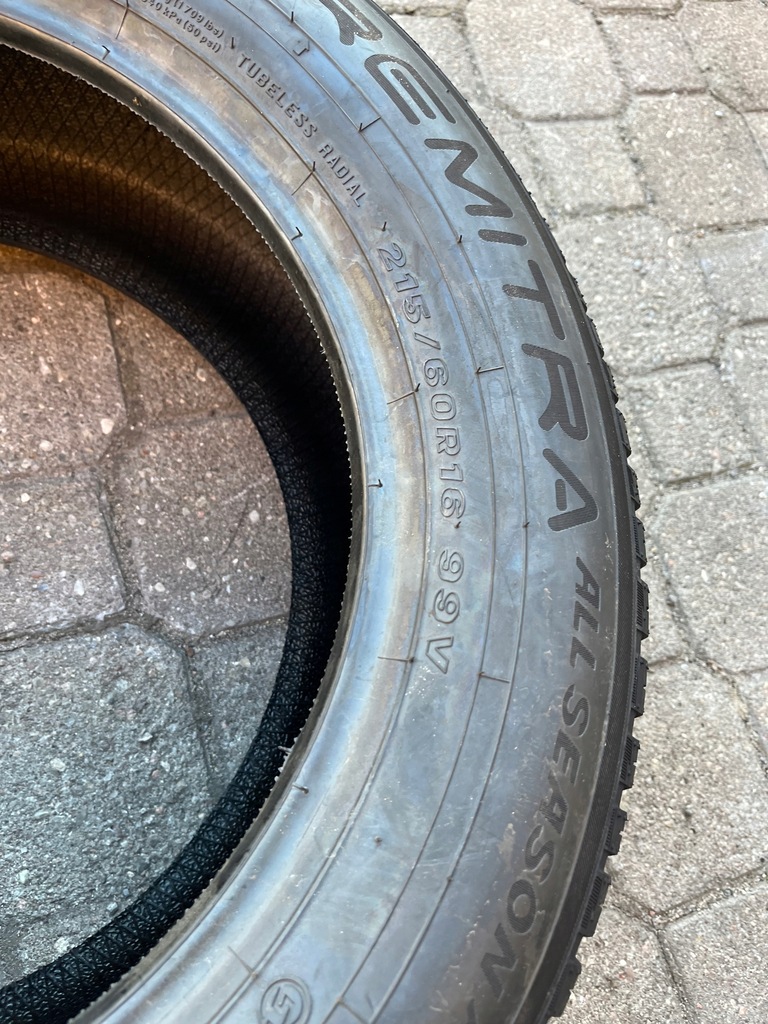 1 τεμ. MAXXIS Premitra All Season AP3 215/60/16 99V 2022. ΝΕΟΣ Product image