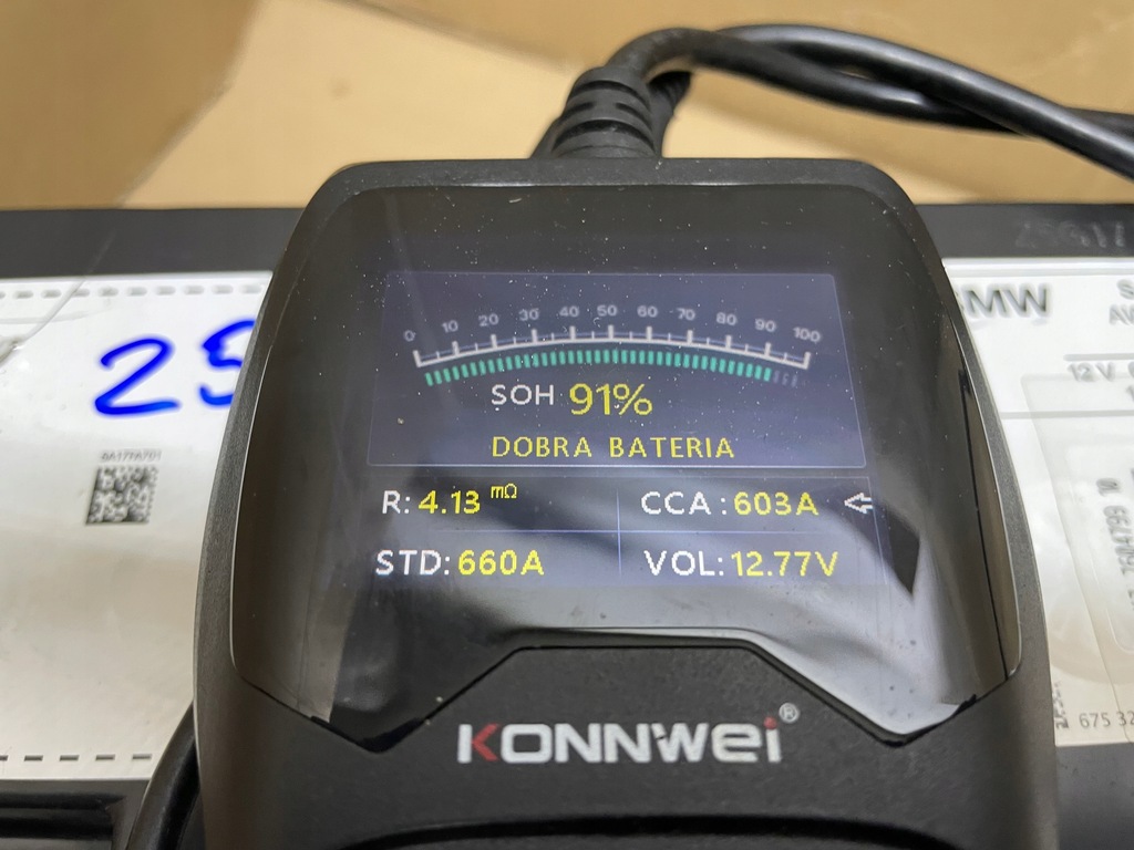 AGM Start-Stop 12V 60AH 660AH BMW 2021R Μπαταρία Product image