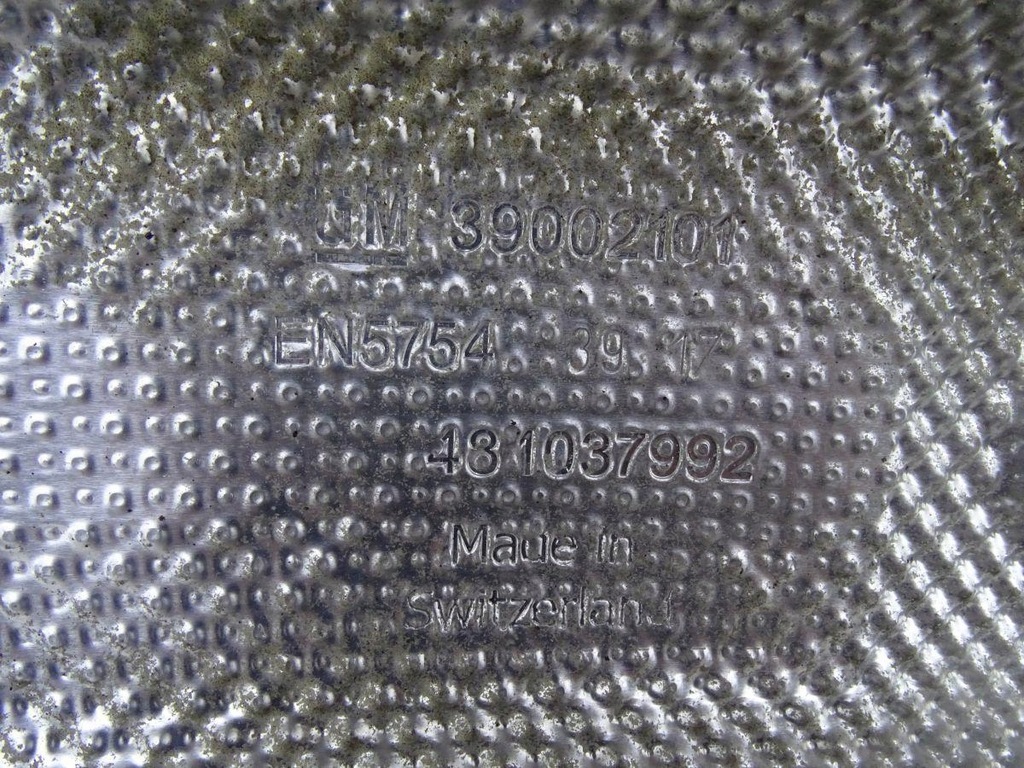 OPEL ASTRA K 15-22 Σιγαστήρα ΕΞΑΤΜΙΣΗΣ HEAT SHIELD 39002101 381037992 Product image