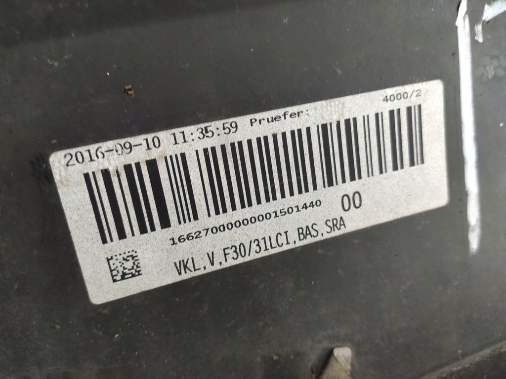 BMW 3 f30 f31 μπροστινός προφυλακτήρας εμπρός ωραίος Product image