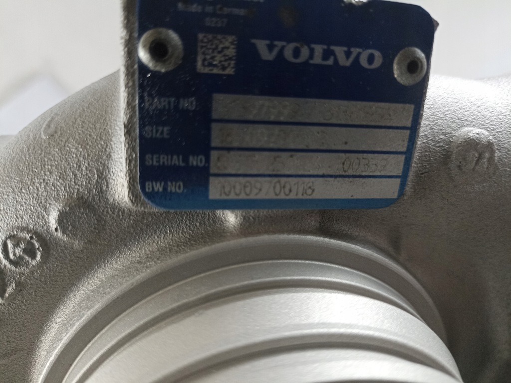 Volvo S80 V70 XC90 2.0 200 HP 10009700118 TURBINE Product image