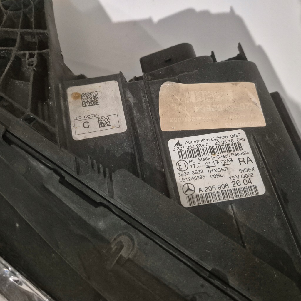 Mercedes C W205 A205 LAMP ΑΝΤΙΜΕΤΩΠΙΣΗ A2059062604 Product image