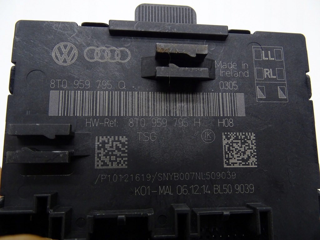 ΜΟΝΑΔΑ ΕΛΕΓΧΟΥ ΠΟΡΤΑΣ ΑΡΙΣΤΕΡΑ ΠΙΣΩ A5 8T SPORTBACK 5D 8T0959795Q Product image