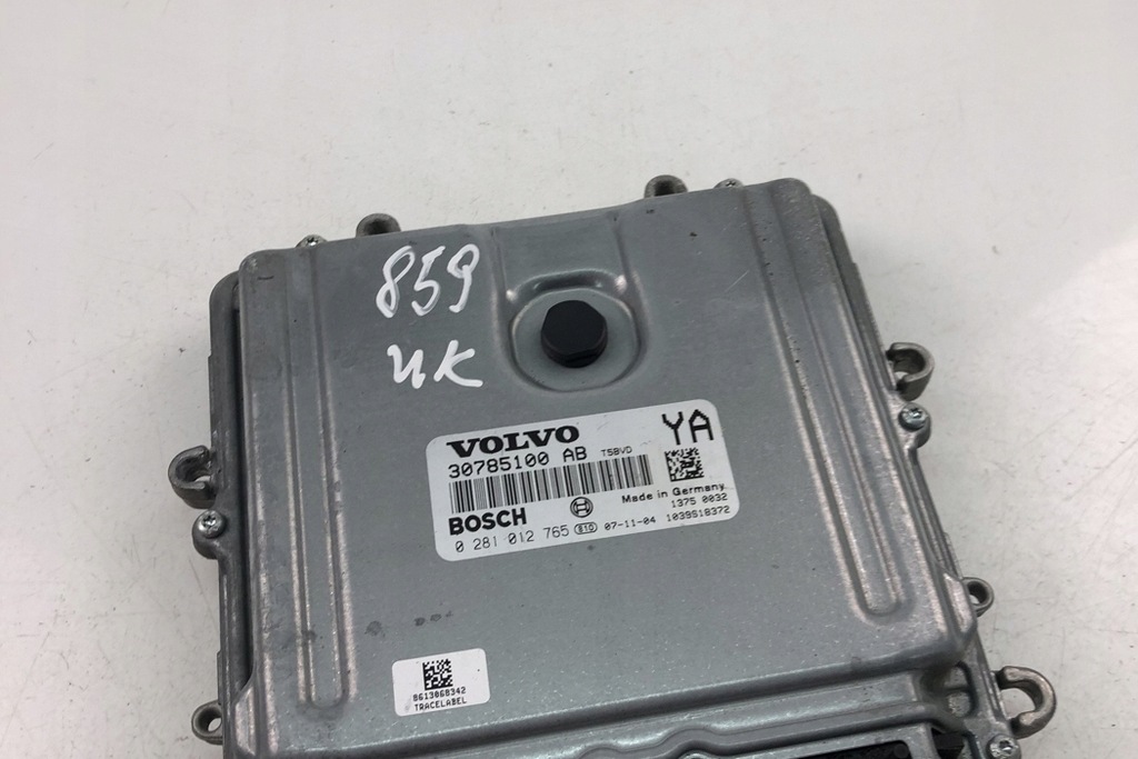 ECU Volvo V70 III (BW) 30785100 AB 2009 Μονάδα ελέγχου κινητήρα 2009 Product image